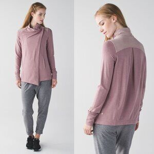 Lululemon Dusty Pink Modal French Terry Coast Wrap
